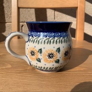 Polish Pottery Bubble Mug